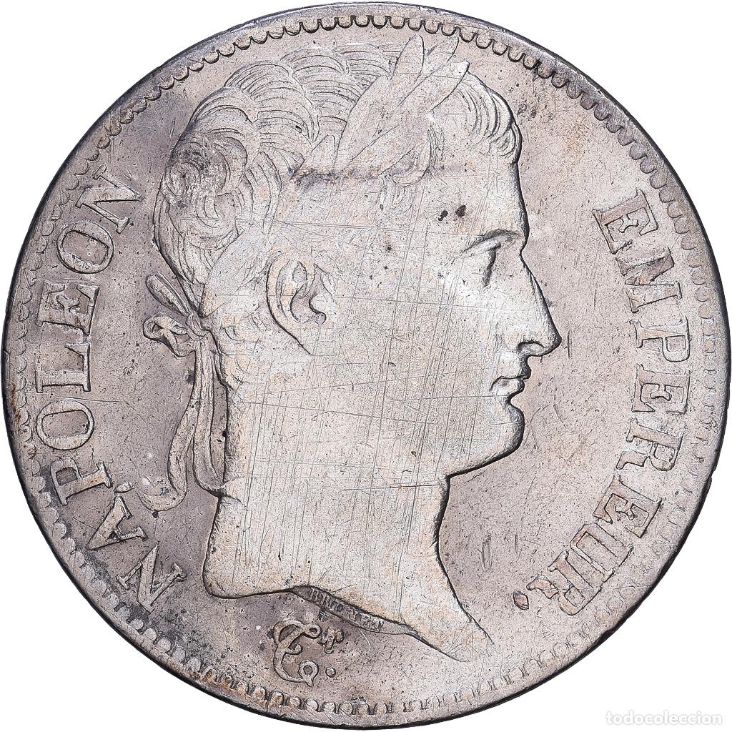 Monedas antiguas de Europa: [#1203530] Francia, 5 Francs, Napol&eacute;on I, 1811, Paris, Plata, BC+, KM:694.1