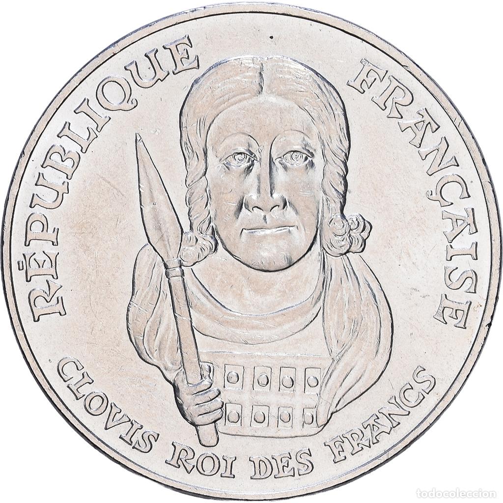 Monedas antiguas de Europa: [#1118111] Moneda, Francia, Clovis, 100 Francs, 1996, Paris, EBC, Plata, KM:1180