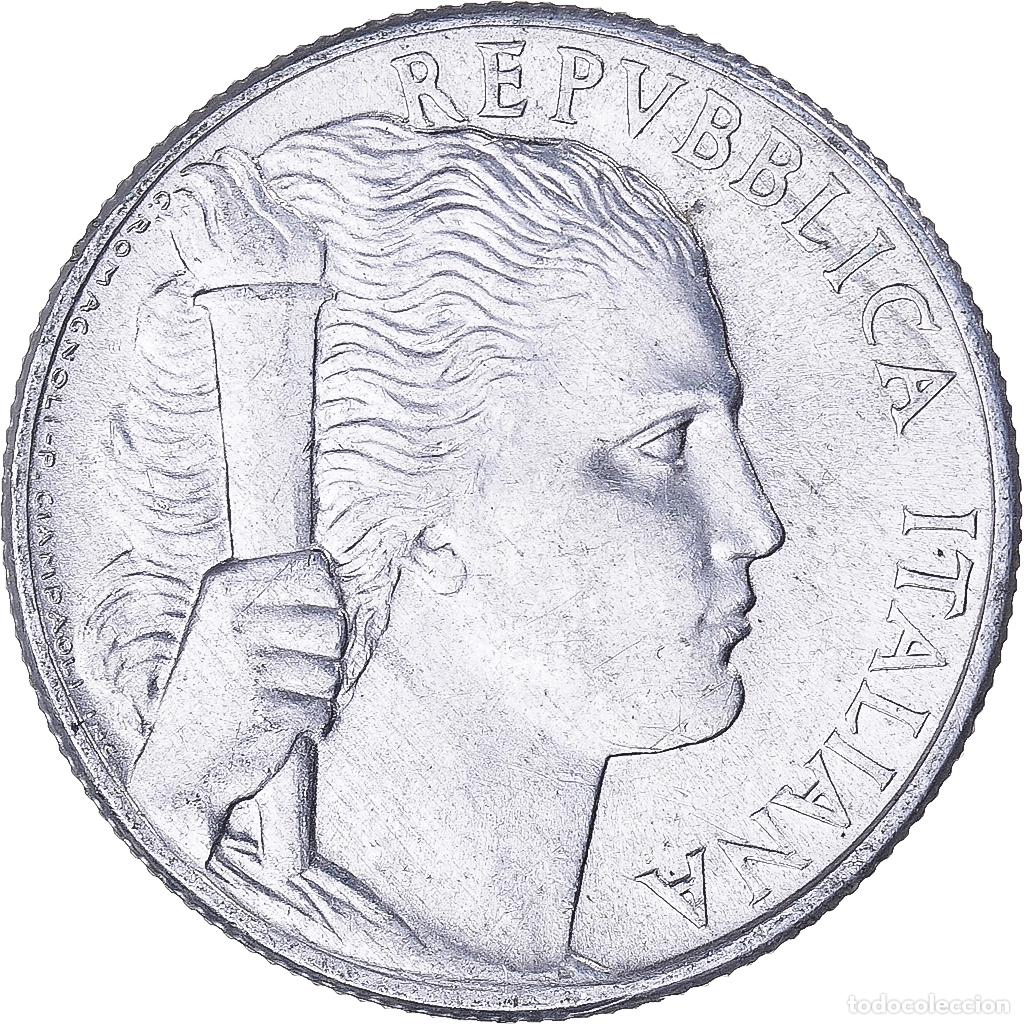 Monedas antiguas de Europa: [#1480303] Moneda, Italia, 5 Lire, 1948