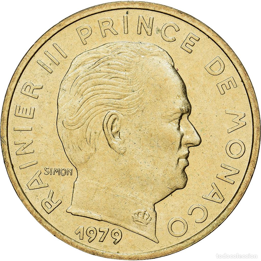 Monedas antiguas de Europa: [#224164] Moneda, M&oacute;naco, Rainier III, 10 Centimes, 1979, EBC+, Aluminio - bronce