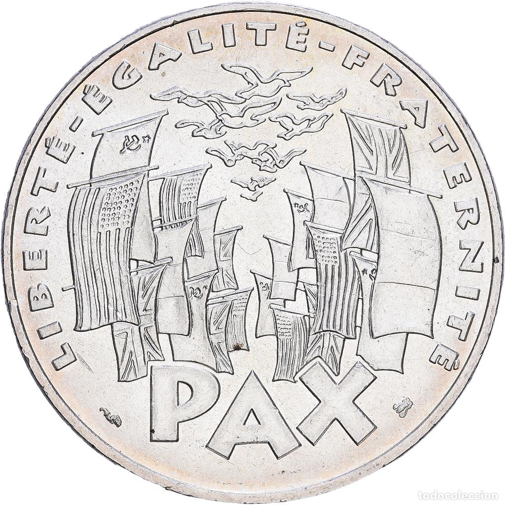 Monedas antiguas de Europa: [#1118134] Francia, 8 mai 1945, 100 Francs, 1995, Paris, MBC+, Plata, KM:1116.1