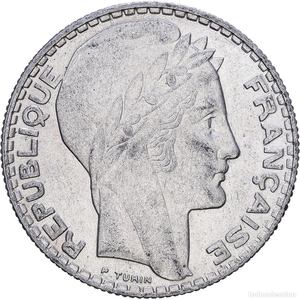 Monedas antiguas de Europa: [#1118152] Moneda, Francia, Turin, 10 Francs, 1933, Paris, EBC, Plata, KM:878