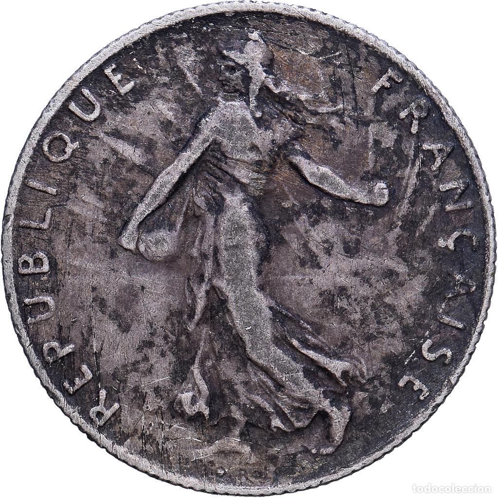 Monedas antiguas de Europa: [#1118196] Moneda, Francia, Semeuse, 50 Centimes, 1901, Paris, MBC, Plata, KM:854