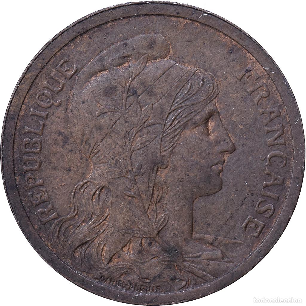 Monedas antiguas de Europa: [#1552629] Francia, 2 Centimes, Dupuis, 1899, Paris, Bronce, MBC, Gadoury:107, KM:841