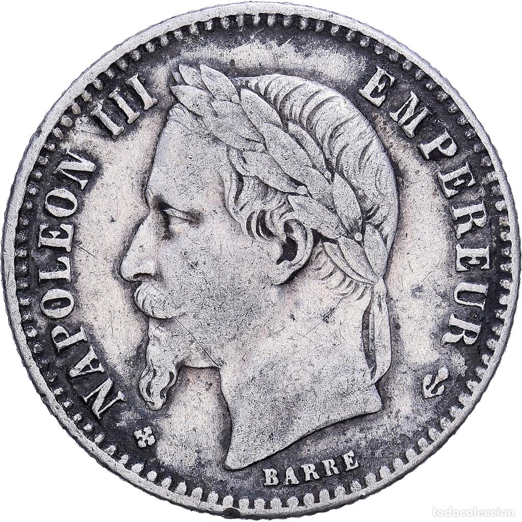 Monedas antiguas de Europa: [#1118173] Moneda, Francia, Napoleon III, Napol&eacute;on III, 50 Centimes, 1864, Strasbourg