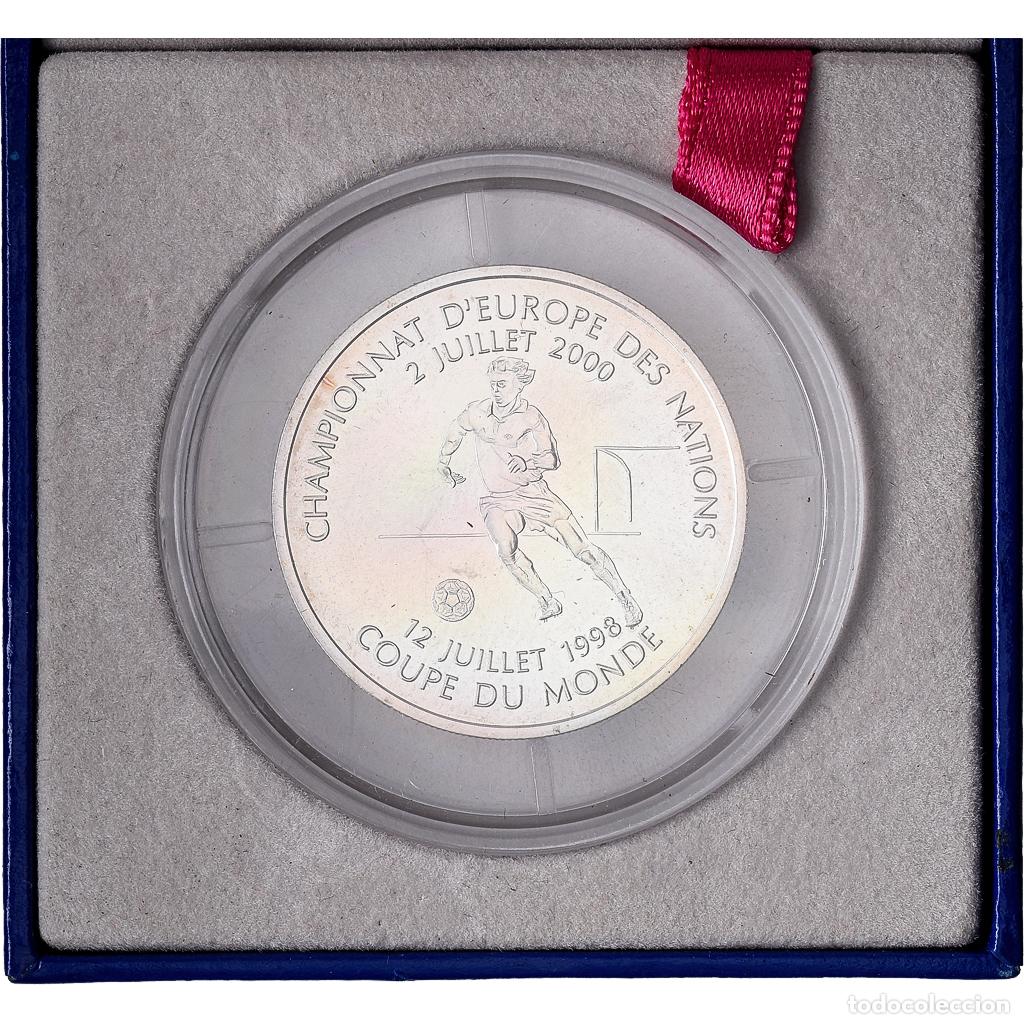 Monedas antiguas de Europa: [#1118299] Francia, 1 Franc, Coupe du Monde 1998, 1997, Paris, Plata, EBC