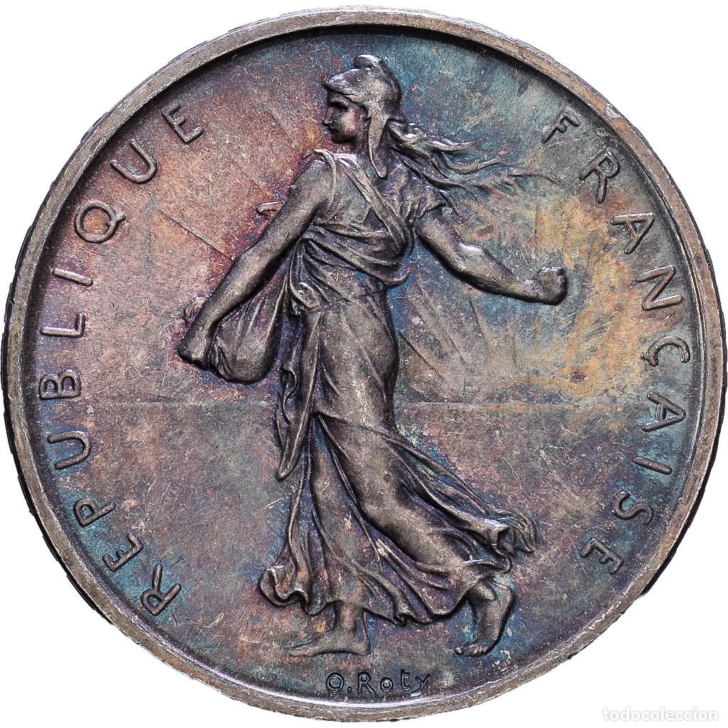Monedas antiguas de Europa: [#1118294] Francia, 5 Francs, Semeuse, 1960, Plata, EBC, KM:926