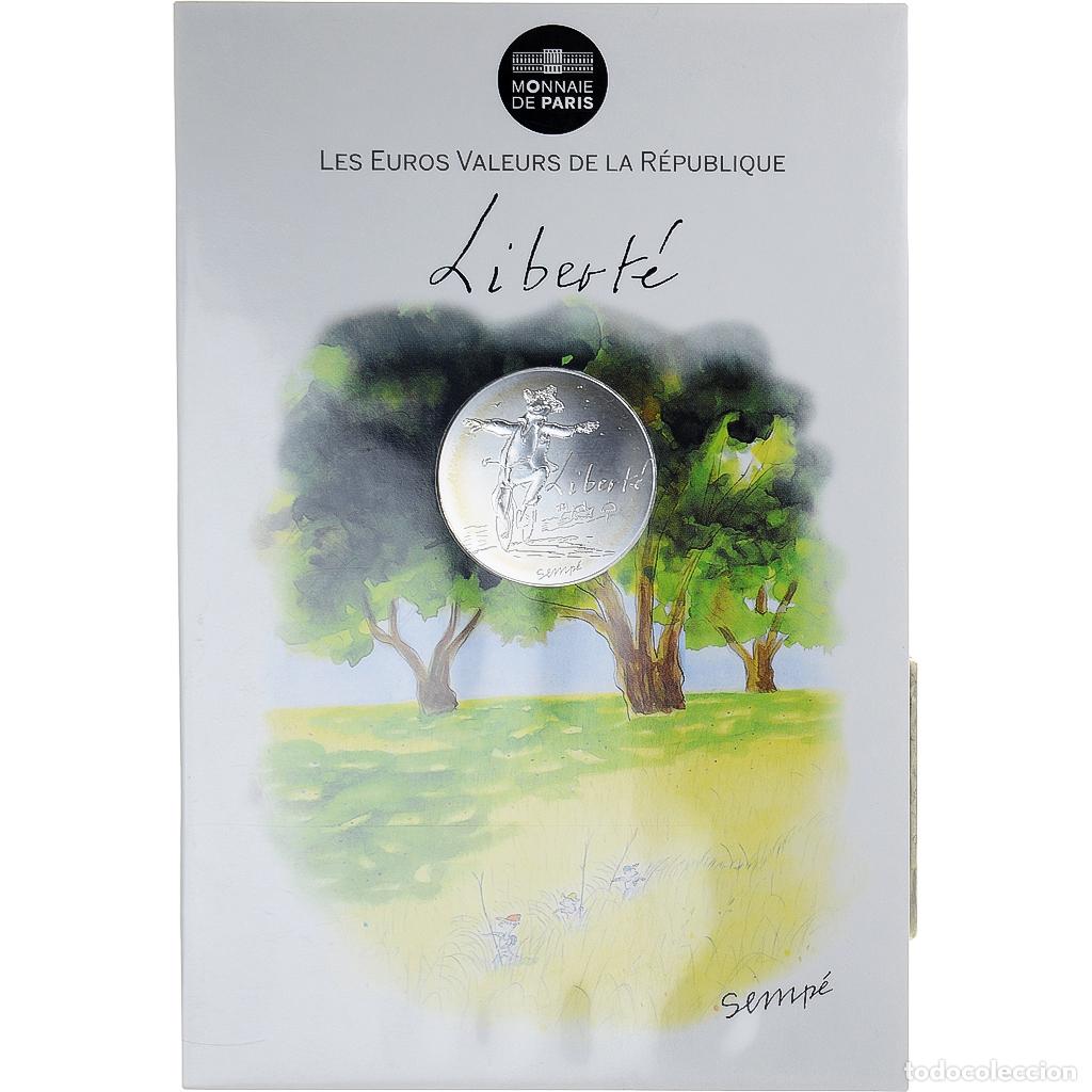 Monedas antiguas de Europa: [#340145] Francia, 10 Euro, Semp&eacute; - &Eacute;t&eacute; - Libert&eacute;, 2014, Monnaie de Paris, FDC, Plata