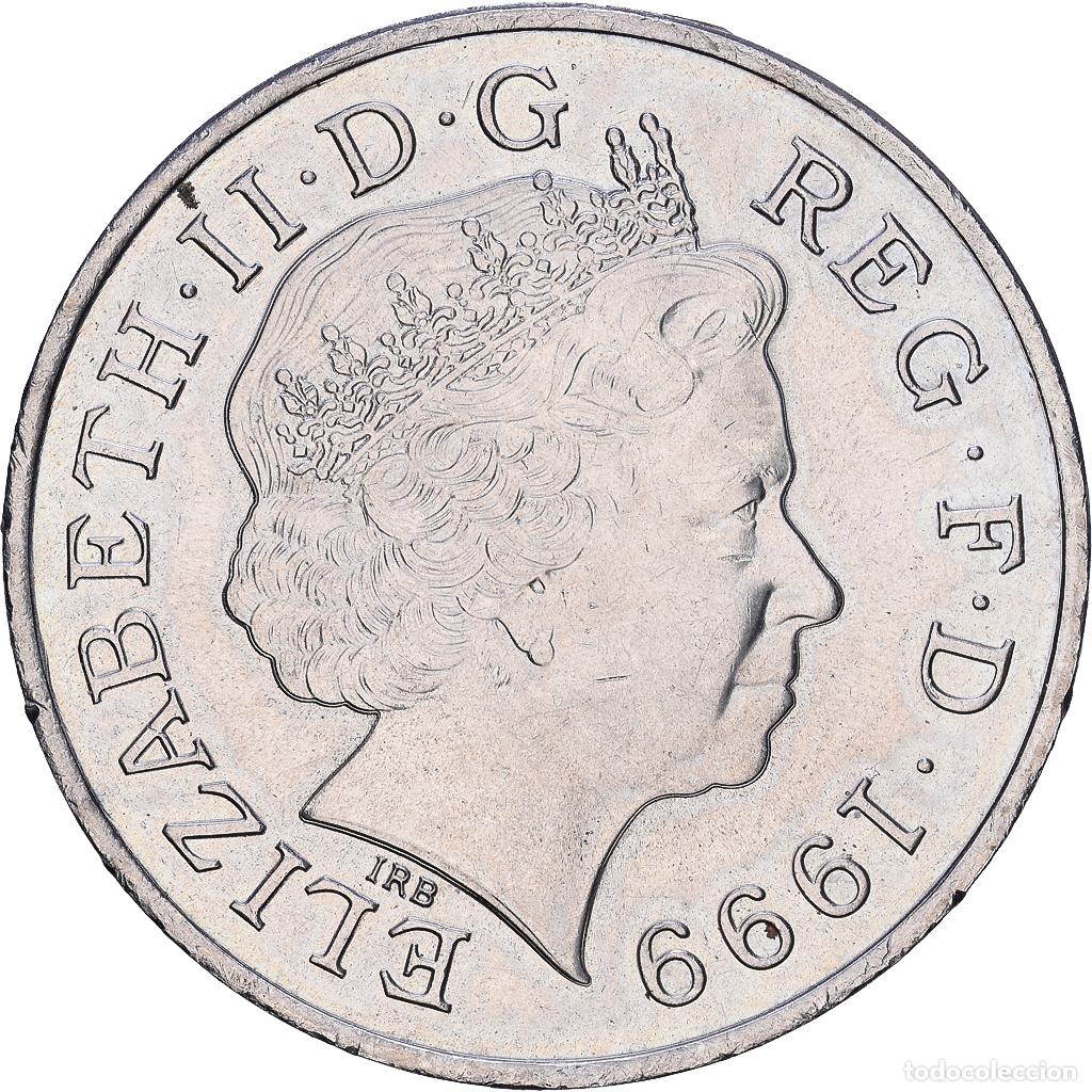 Monedas antiguas de Europa: [#1552610] Gran Breta&ntilde;a, Elizabeth II, 5 Pounds, 2000, Millenium Dome, Cobre - n&iacute;quel