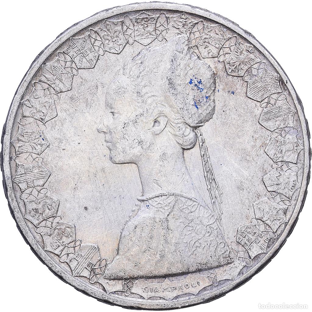 Monedas antiguas de Europa: [#1530555] Italia, 500 Lire, 1964, Rome, Plata, MBC, KM:98