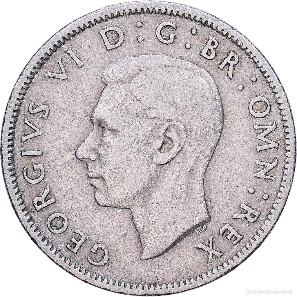 Monedas antiguas de Europa: [#1530560] Gran Breta&ntilde;a, George VI, Florin, Two Shillings, 1948, Cobre - n&iacute;quel, MBC
