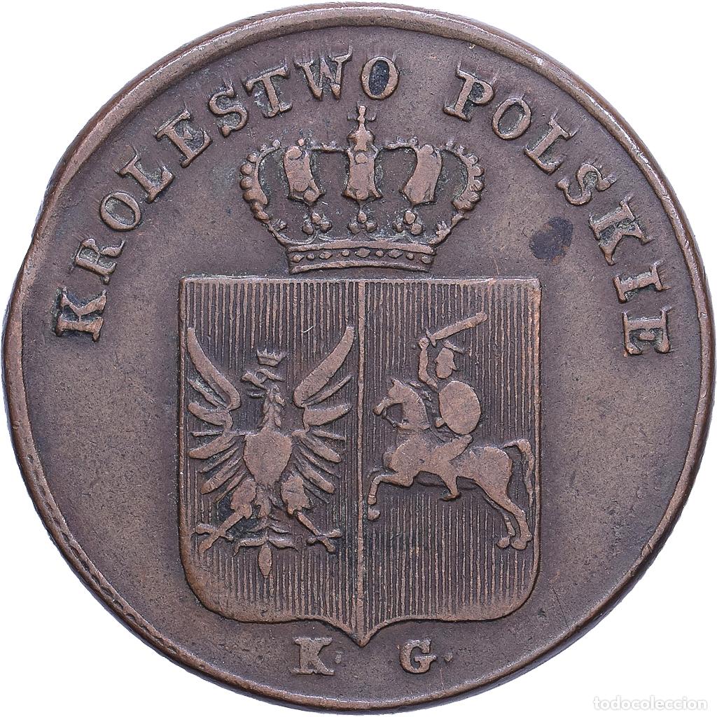 Monedas antiguas de Europa: [#1530759] Polonia, Nicholas I, 3 Grosze, 1831, Warsaw, Cobre, BC+, KM:120