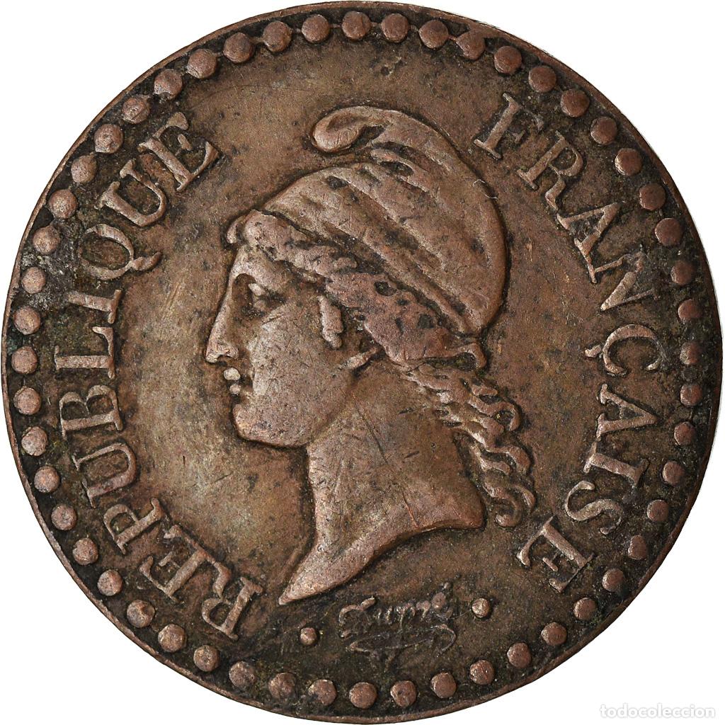Monedas antiguas de Europa: [#871757] Moneda, Francia, Dupr&eacute;, Centime, 1848, Paris, MBC, Bronce, KM:754, Gadoury:84