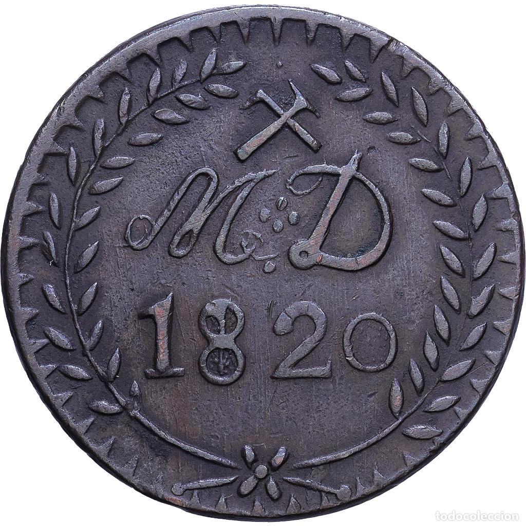 Monedas antiguas de Europa: [#1530702] Francia, 30 Sous, 1820, Aniche, Bronce, MBC, Mazard:779