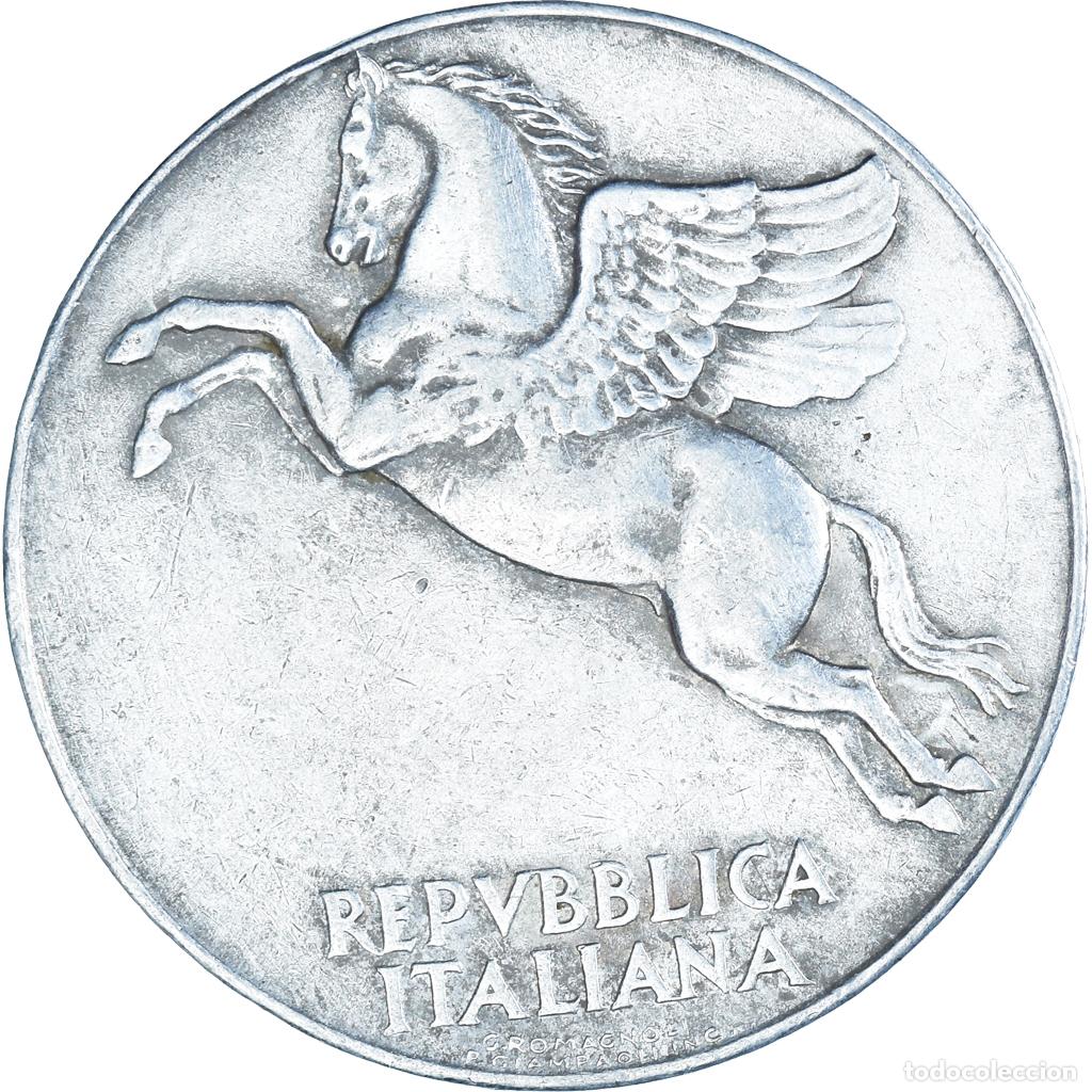 Monedas antiguas de Europa: [#1143754] Moneda, Italia, 10 Lire, 1949, Rome, MBC, Aluminio, KM:90