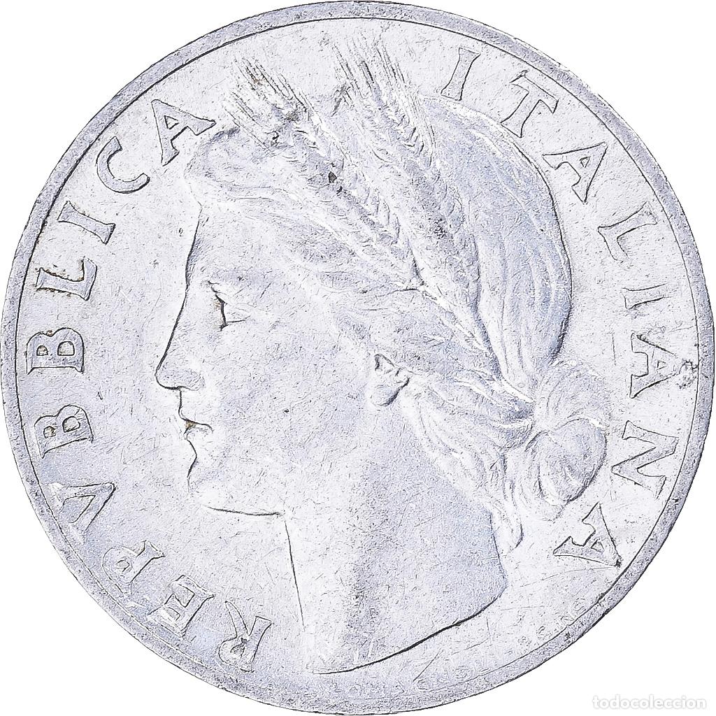 Monedas antiguas de Europa: [#1181800] Moneda, Italia, Lira, 1948, Rome, MBC, Aluminio, KM:87