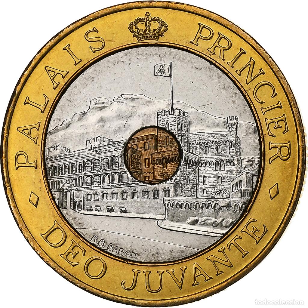 Monedas antiguas de Europa: [#134872] M&oacute;naco, Rainier III, 20 Francs, Palais princier, 1995, MDP, S&eacute;rie BU