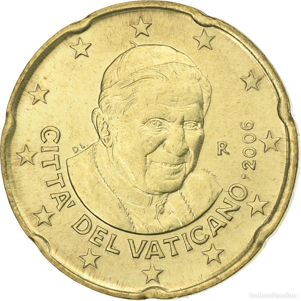 Monedas antiguas de Europa: [#1251898] CIUDAD DEL VATICANO, 20 Euro Cent, 2006, Rome, EBC, Lat&oacute;n, KM:379