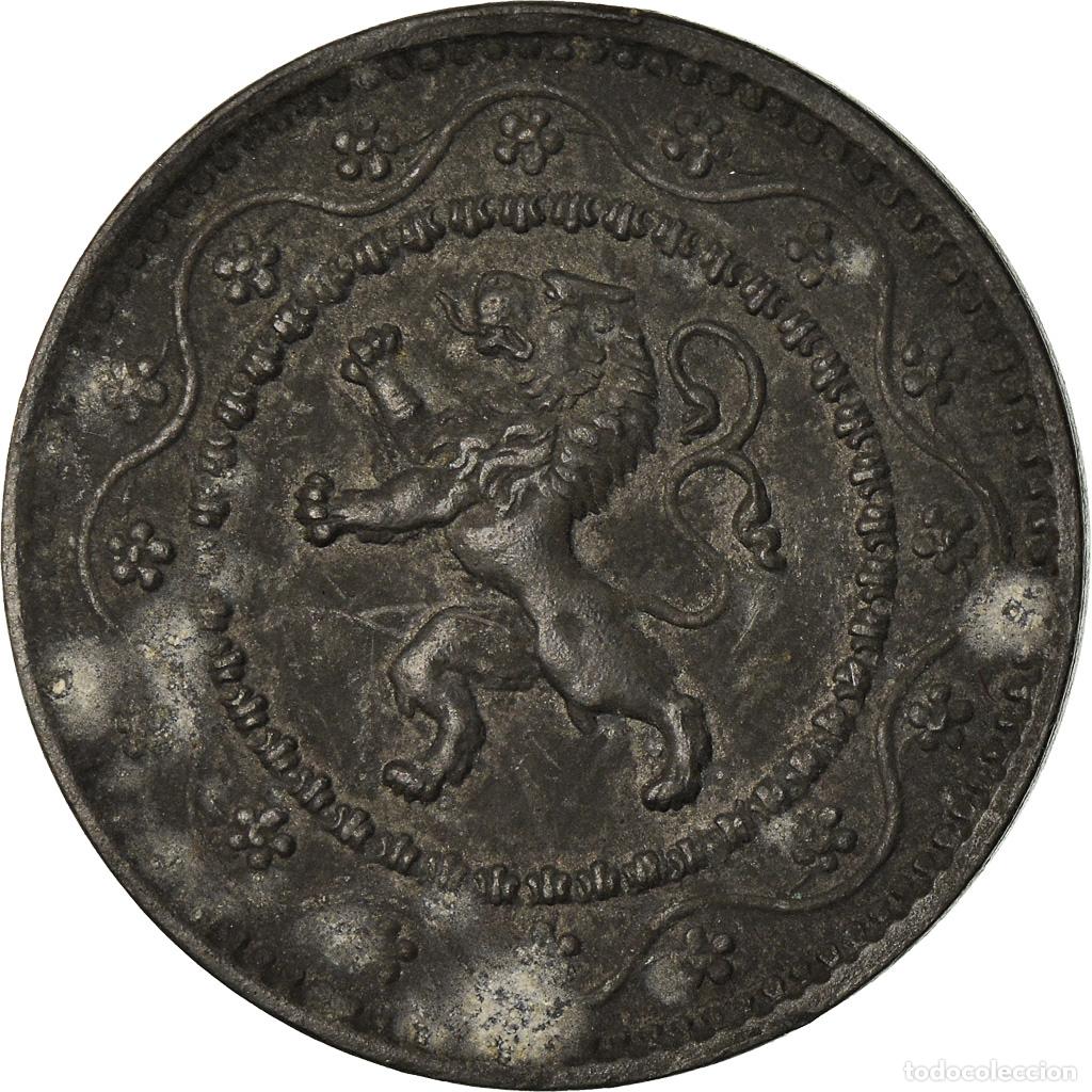 Monedas antiguas de Europa: [#861578] Moneda, B&eacute;lgica, 10 Centimes, 1916, MBC, Cinc, KM:81