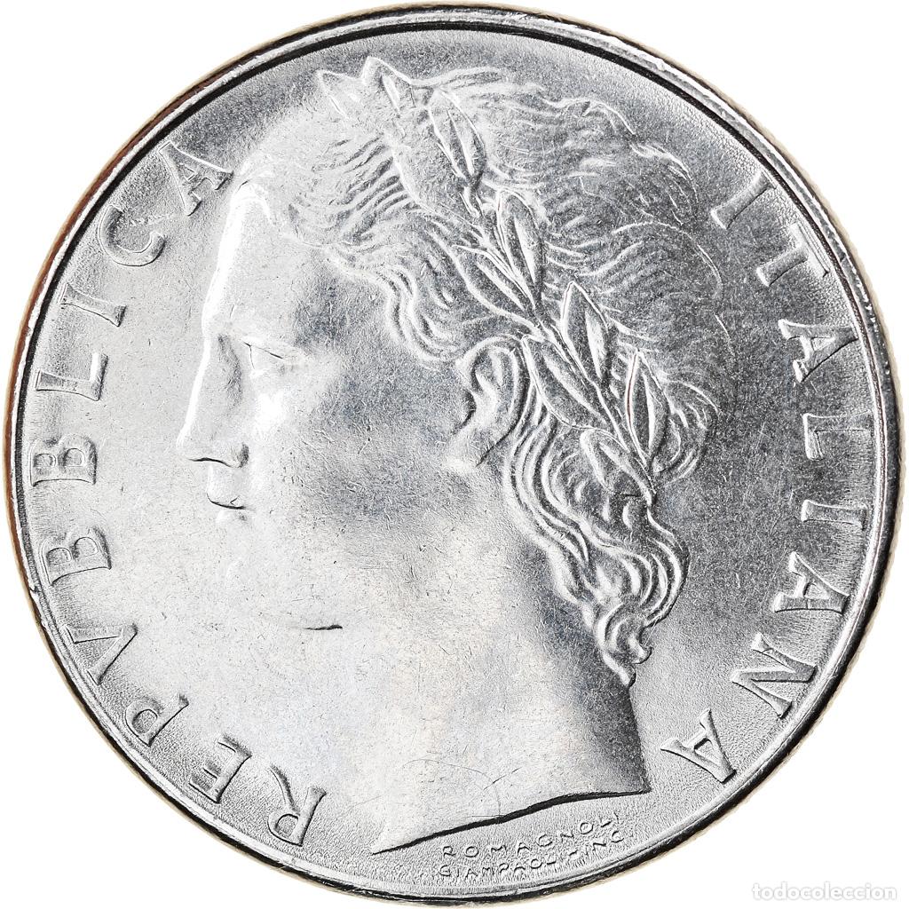 Monedas antiguas de Europa: [#832445] Moneda, Italia, 100 Lire, 1989, Rome, MBC+, Acero inoxidable, KM:96.1