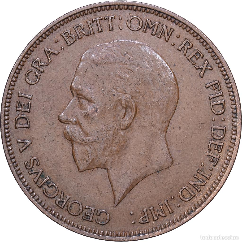 Monedas antiguas de Europa: [#1530567] Gran Breta&ntilde;a, Penny, 1936, British Royal Mint, Bronce, MBC, KM:810