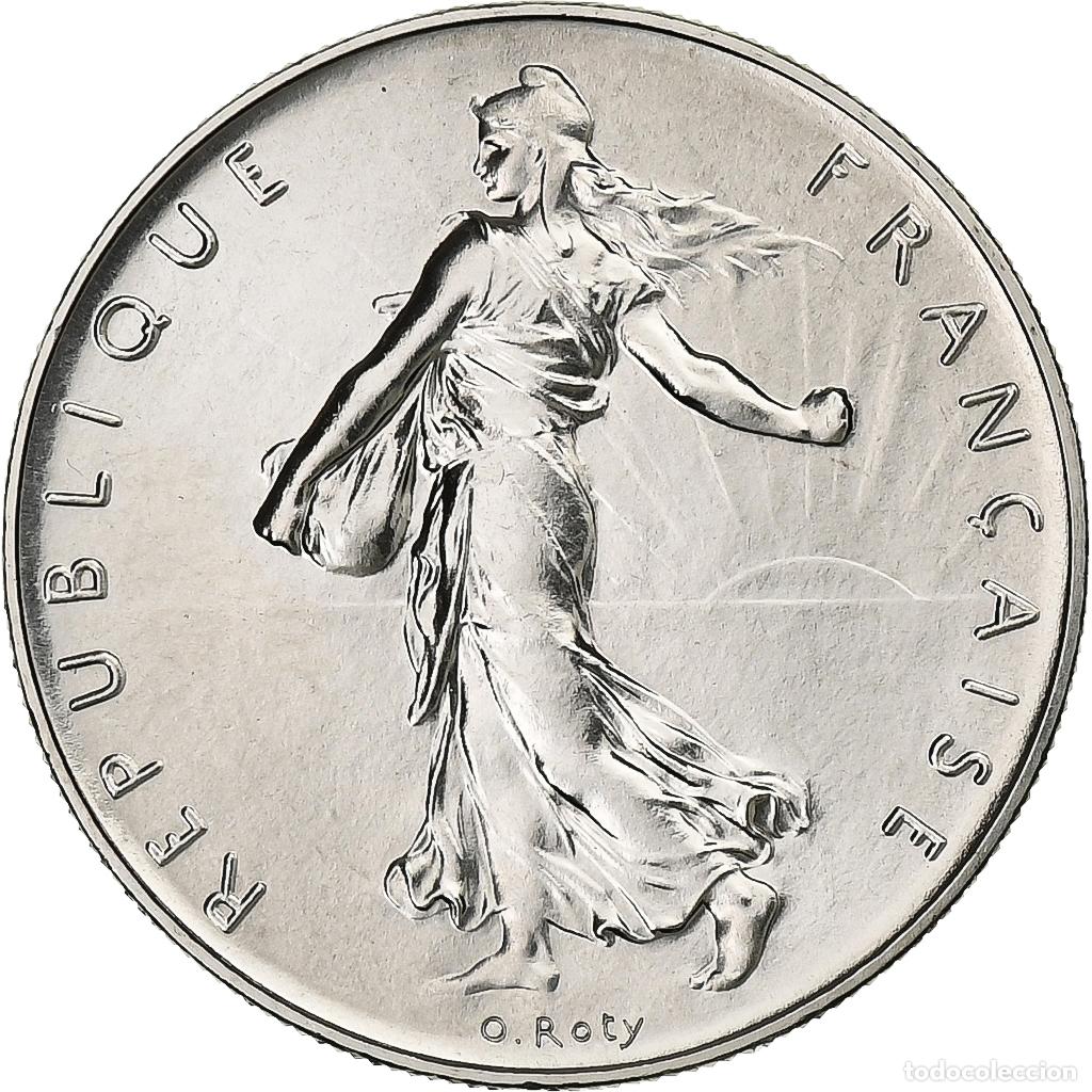 Monedas antiguas de Europa: [#135207] Francia, 1 Franc, Semeuse, 1974, MDP, s&eacute;rie FDC, N&iacute;quel, FDC