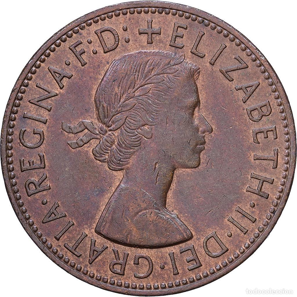 Monedas antiguas de Europa: [#1530550] Gran Breta&ntilde;a, Penny, 1963, British Royal Mint, Bronce, MBC