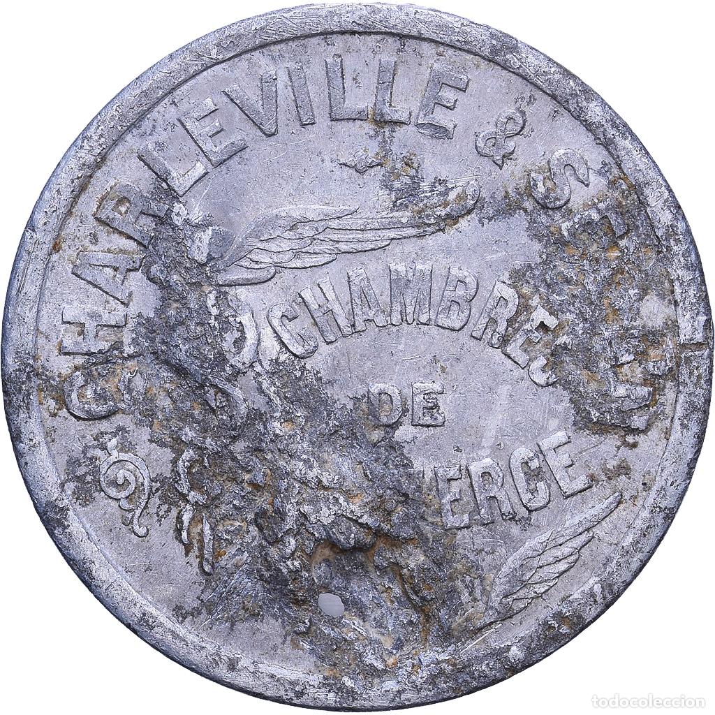 Monedas antiguas de Europa: [#1530698] Francia, Charleville-Sedan, 10 Centimes, BC, Aluminio, Elie:10.1