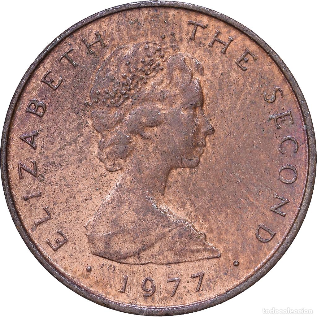 Monedas antiguas de Europa: [#1530552] Isla de Man, Half Penny, 1977, Pobjoy Mint, Bronce, MBC, KM:40