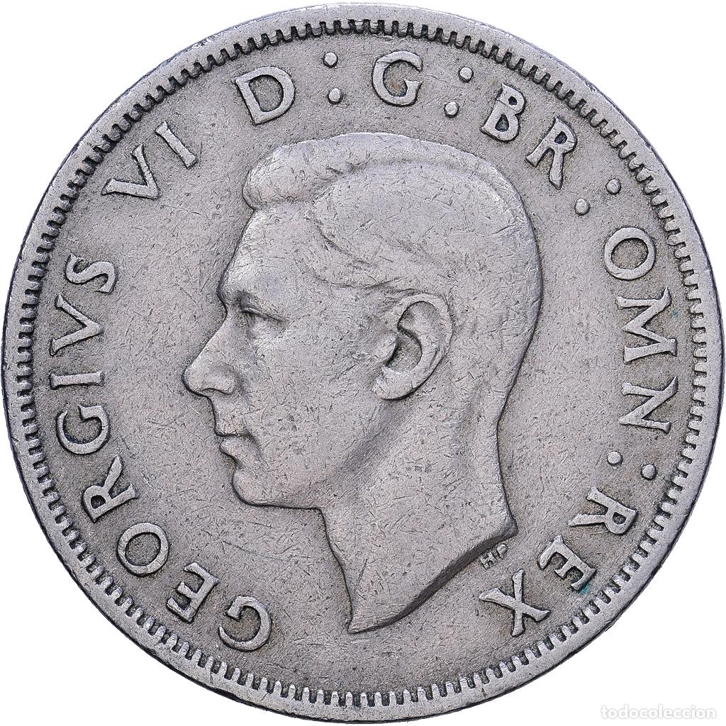 Monedas antiguas de Europa: [#1530622] Gran Breta&ntilde;a, George VI, Florin, Two Shillings, 1948, Cobre - n&iacute;quel, MBC+