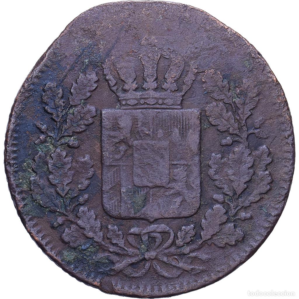 Monedas antiguas de Europa: [#1530821] Estados alemanes, BAVARIA, Maximilian II, 1/2 Kreuzer, 1852, Munich, Cobre, BC