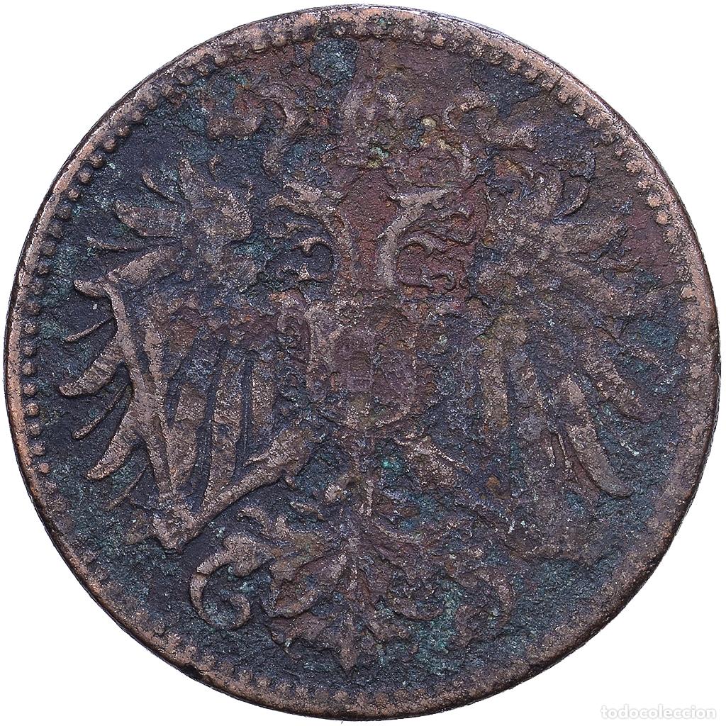 Monedas antiguas de Europa: [#1530828] Austria, Franz Joseph I, 2 Heller, 1905, Bronce, MBC, KM:2801