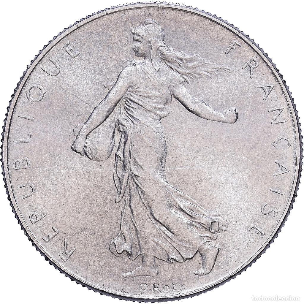 Monedas antiguas de Europa: [#1548134] Francia, 1/2 Franc, 1964, MDP, Pr&eacute;-s&eacute;rie, N&iacute;quel, FDC, Gadoury:429