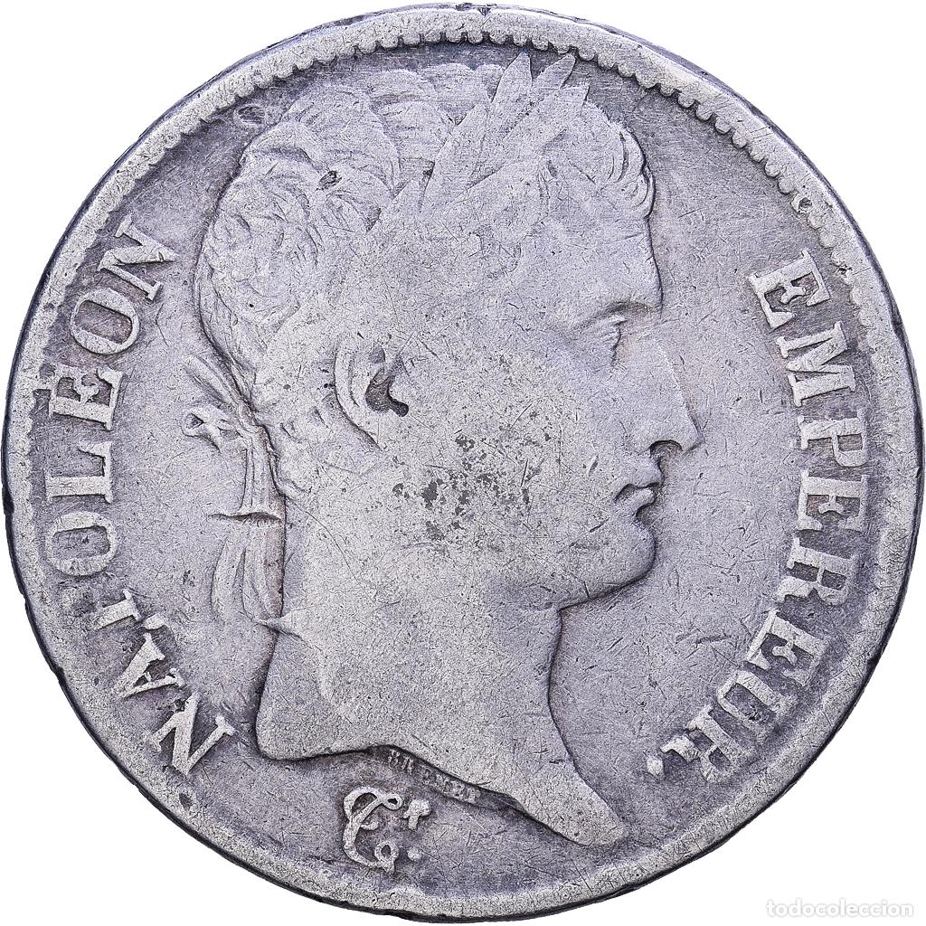 Monete antiche di Europa: [#1531292] Francia, 5 Francs, Napol&eacute;on I, 1808, Rouen, Plata, BC+, Gadoury:583, KM:686.2
