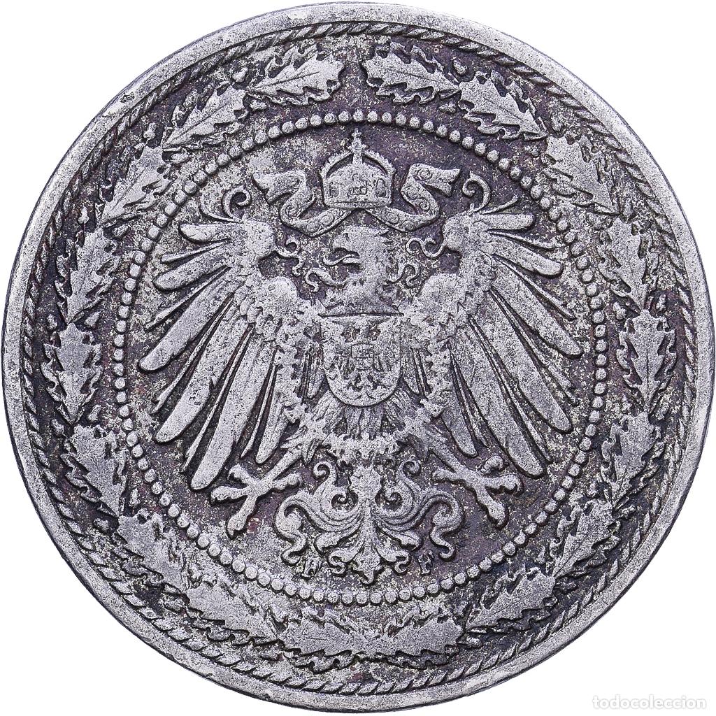 Monedas antiguas de Europa: [#1530830] ALEMANIA - IMPERIO, 20 Pfennig, 1892, Stuttgart, Cobre - n&iacute;quel, MBC, KM:13