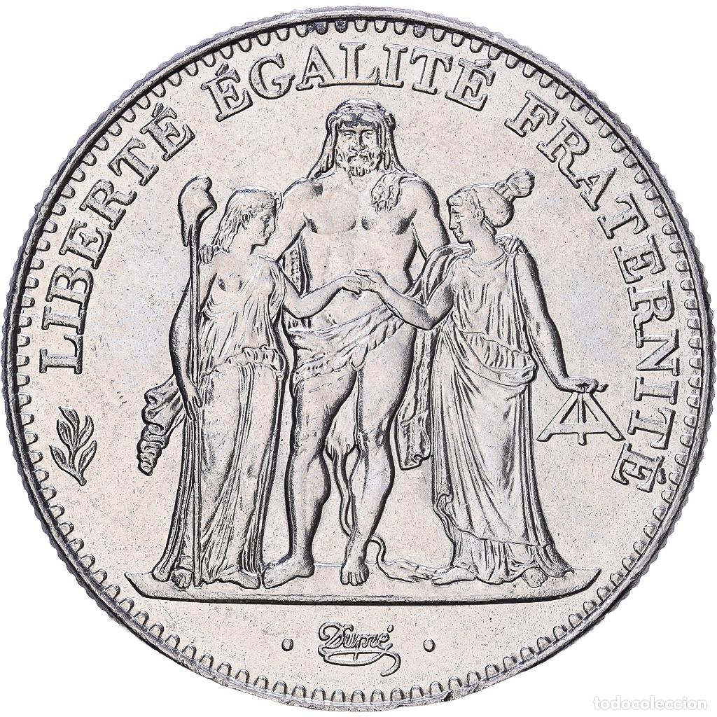 Monedas antiguas de Europa: [#1530609] Francia, 5 Francs, Hercule, 1996, Paris, N&iacute;quel, SC, Gadoury:777, KM:1155