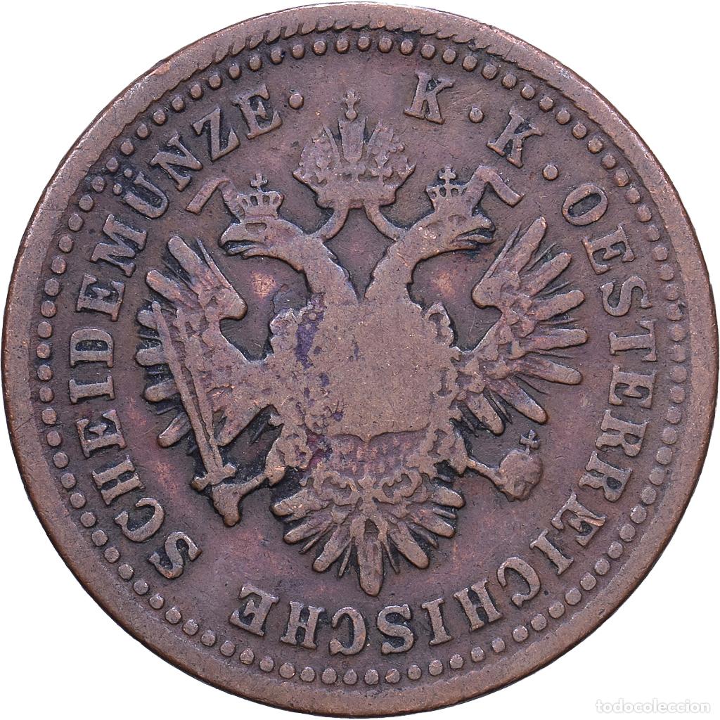 Monedas antiguas de Europa: [#1530816] Austria, Franz Joseph I, Kreuzer, 1851, Vienna, Cobre, MBC, KM:2185