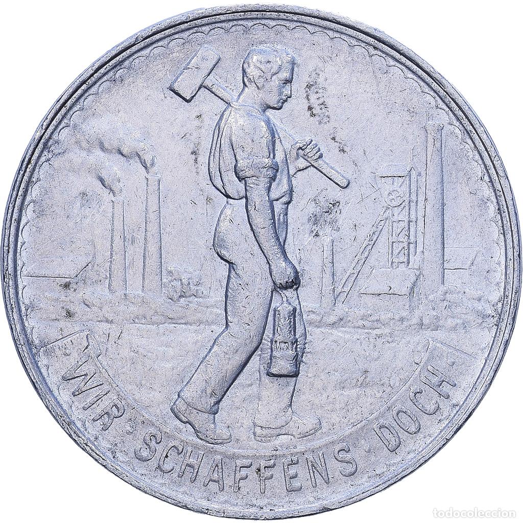 Monedas antiguas de Europa: [#1530618] Alemania, Stadt Wattenscheid, 50 Pfennig, 1920, SC, Aluminio