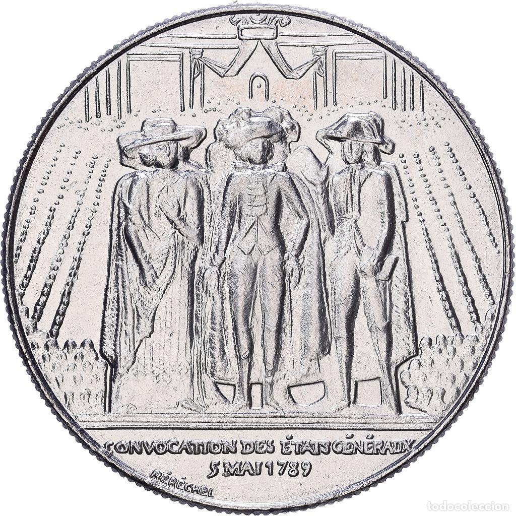 Monedas antiguas de Europa: [#1530605] Francia, 1 Franc, 1989, N&iacute;quel, SC, Gadoury:477, KM:967