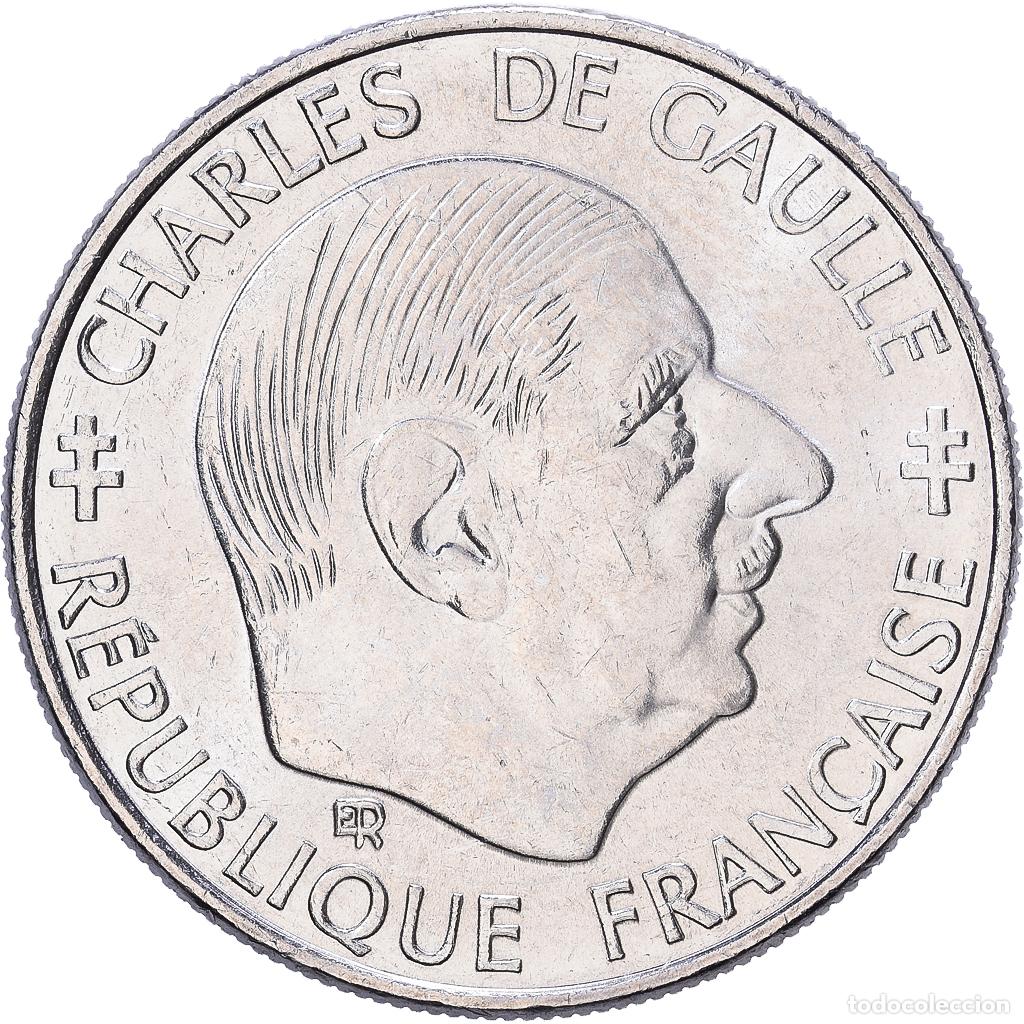 Monedas antiguas de Europa: [#1530607] Francia, 1 Franc, Charles de Gaulle, 1988, Paris, N&iacute;quel, EBC, Gadoury:475