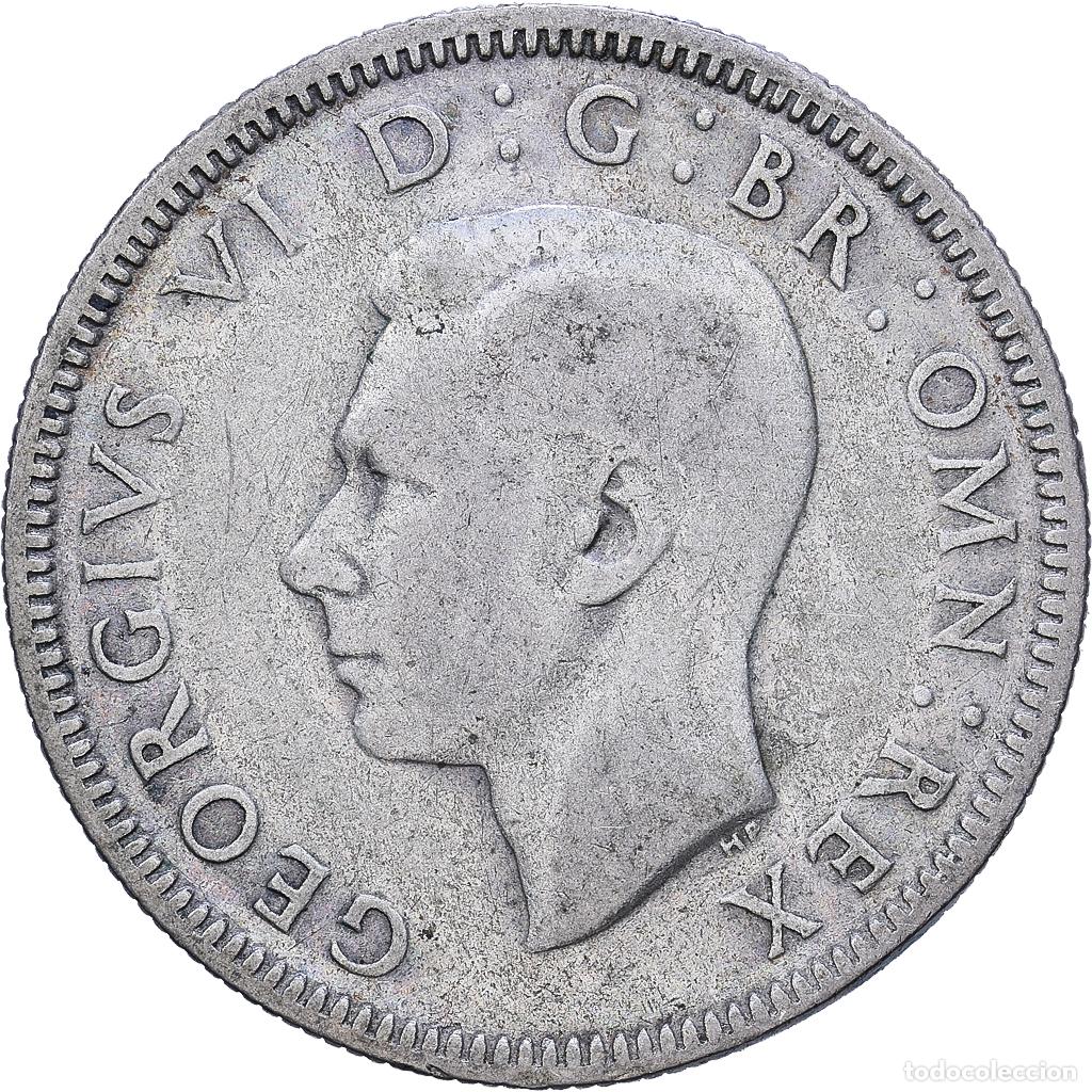 Monedas antiguas de Europa: [#1530621] Gran Breta&ntilde;a, George VI, Shilling, 1938, Plata, MBC+, KM:854