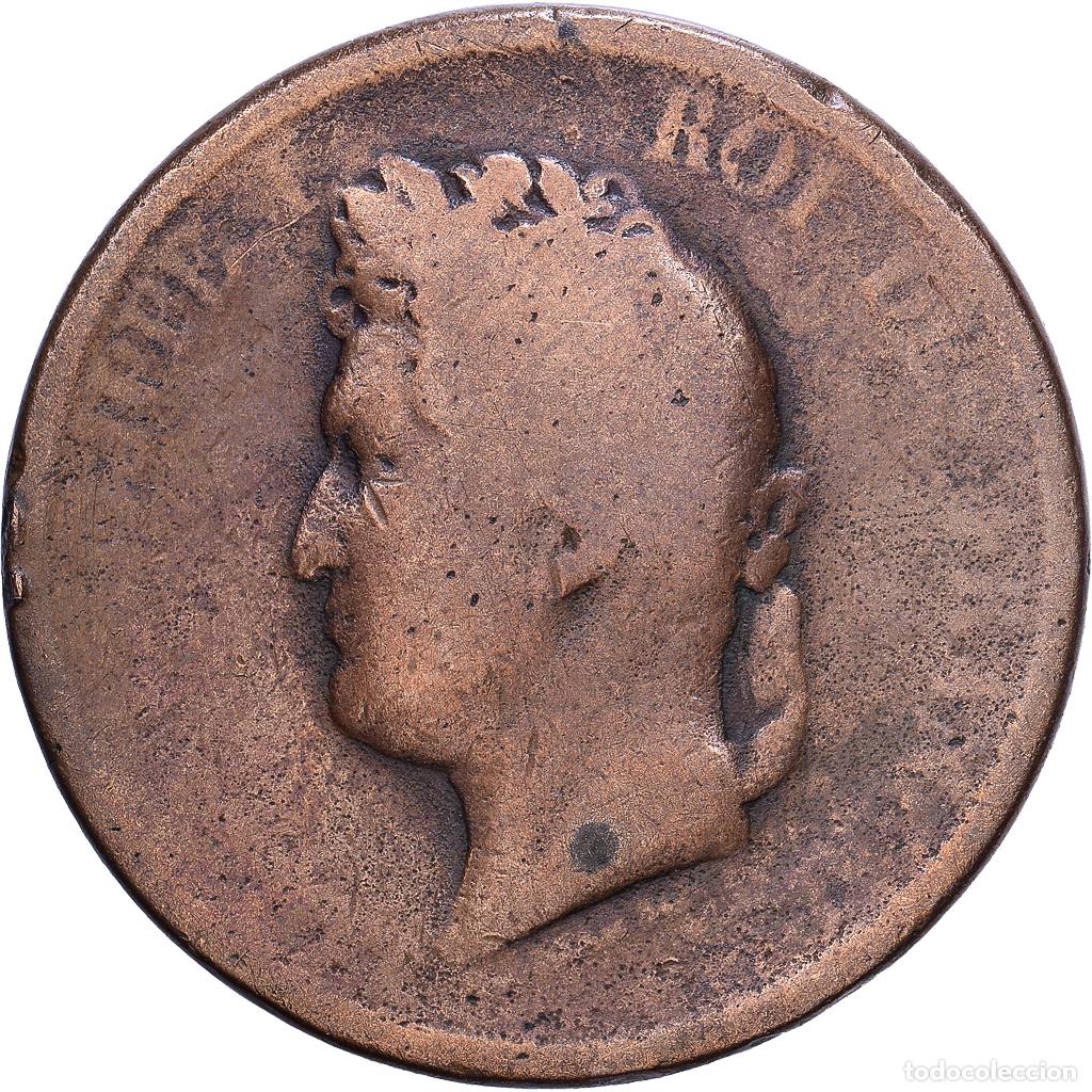 Monedas antiguas de Europa: [#1530678] COLONIAS FRANCESAS, Louis - Philippe, 10 Centimes, 1839, Paris, Bronce, BC