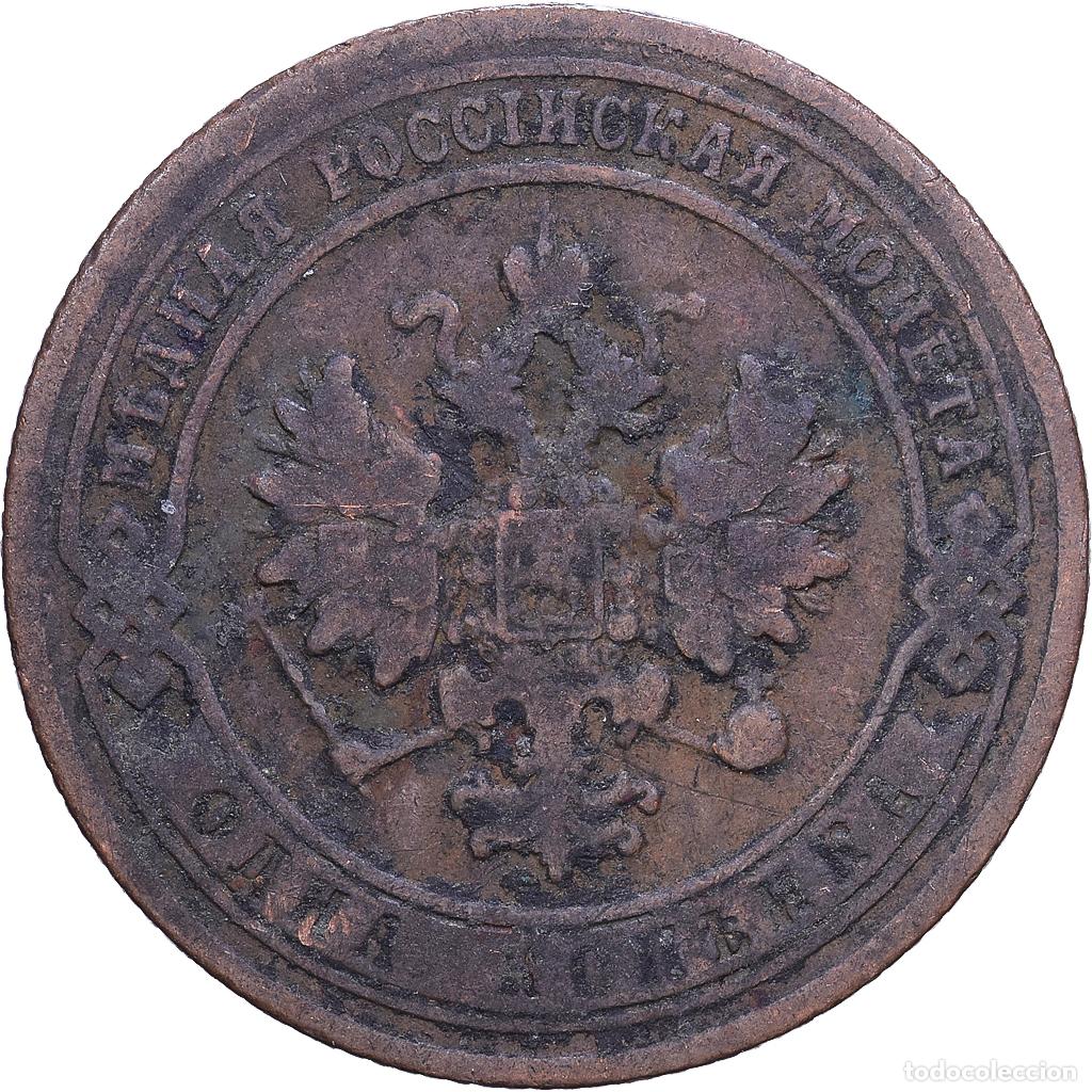 Monedas antiguas de Europa: [#1530975] Rusia, Nicholas II, Kopek, 1903, Saint Petersburg, Cobre, BC+, KM:9.2