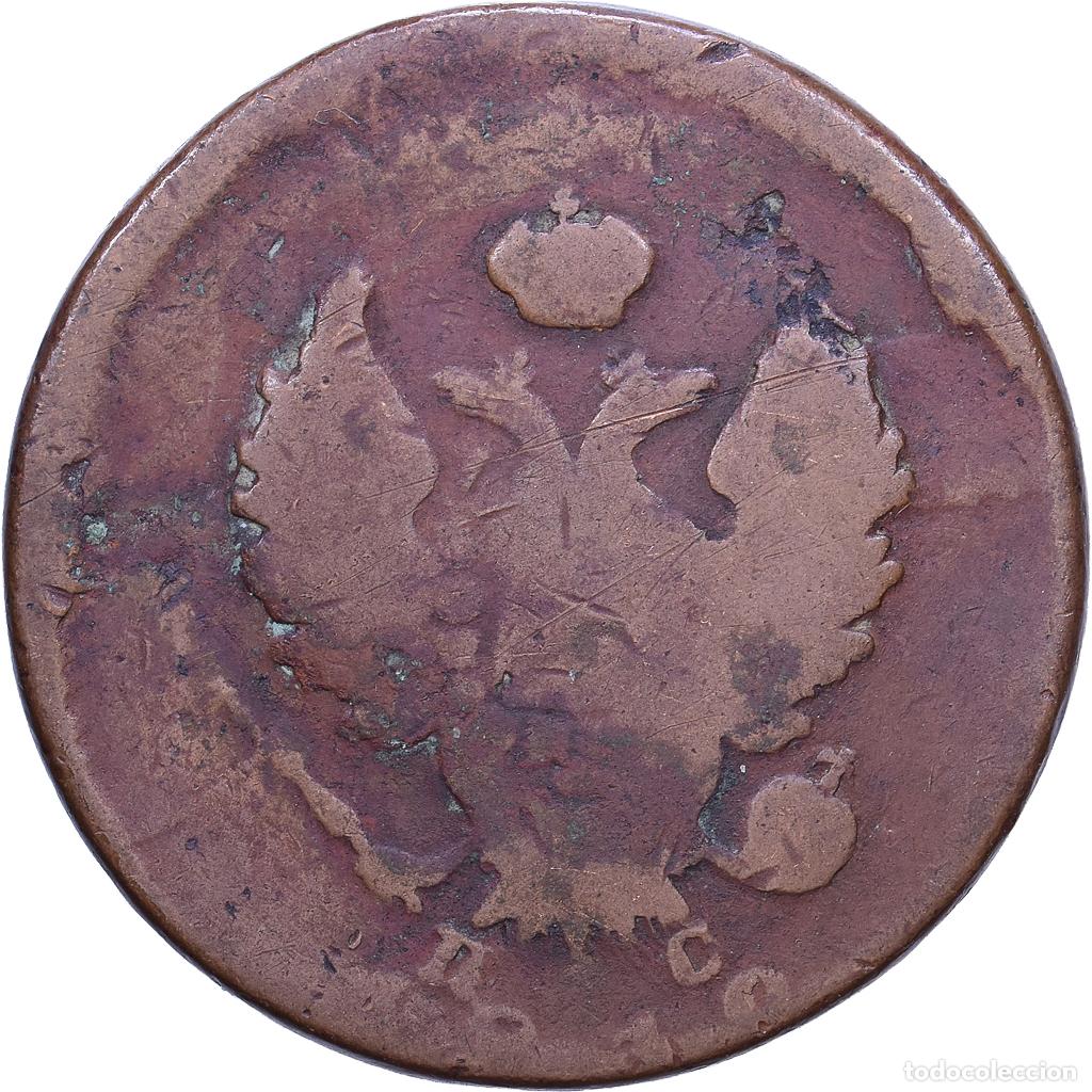Monedas antiguas de Europa: [#1530807] Rusia, Alexander I, 2 Kopeks, 1819, Ekaterinbourg, Frappe d&eacute;centr&eacute;e, Cobre