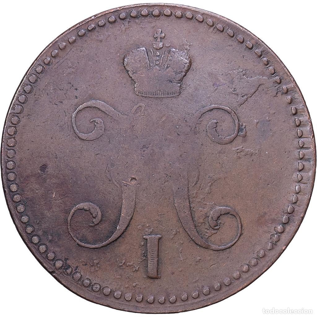 Monedas antiguas de Europa: [#1530910] Rusia, Nicholas I, 3 Kopeks, 1840, Ekaterinbourg, Cobre, MBC, KM:146.1