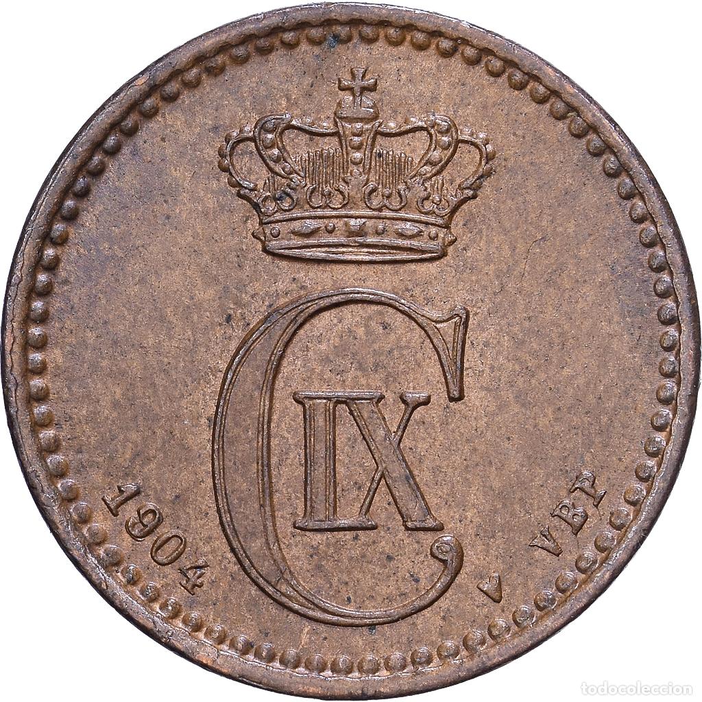 Monedas antiguas de Europa: [#1530841] Dinamarca, Christian IX, Ore, 1904, Copenhagen, Bronce, MBC, KM:792.1