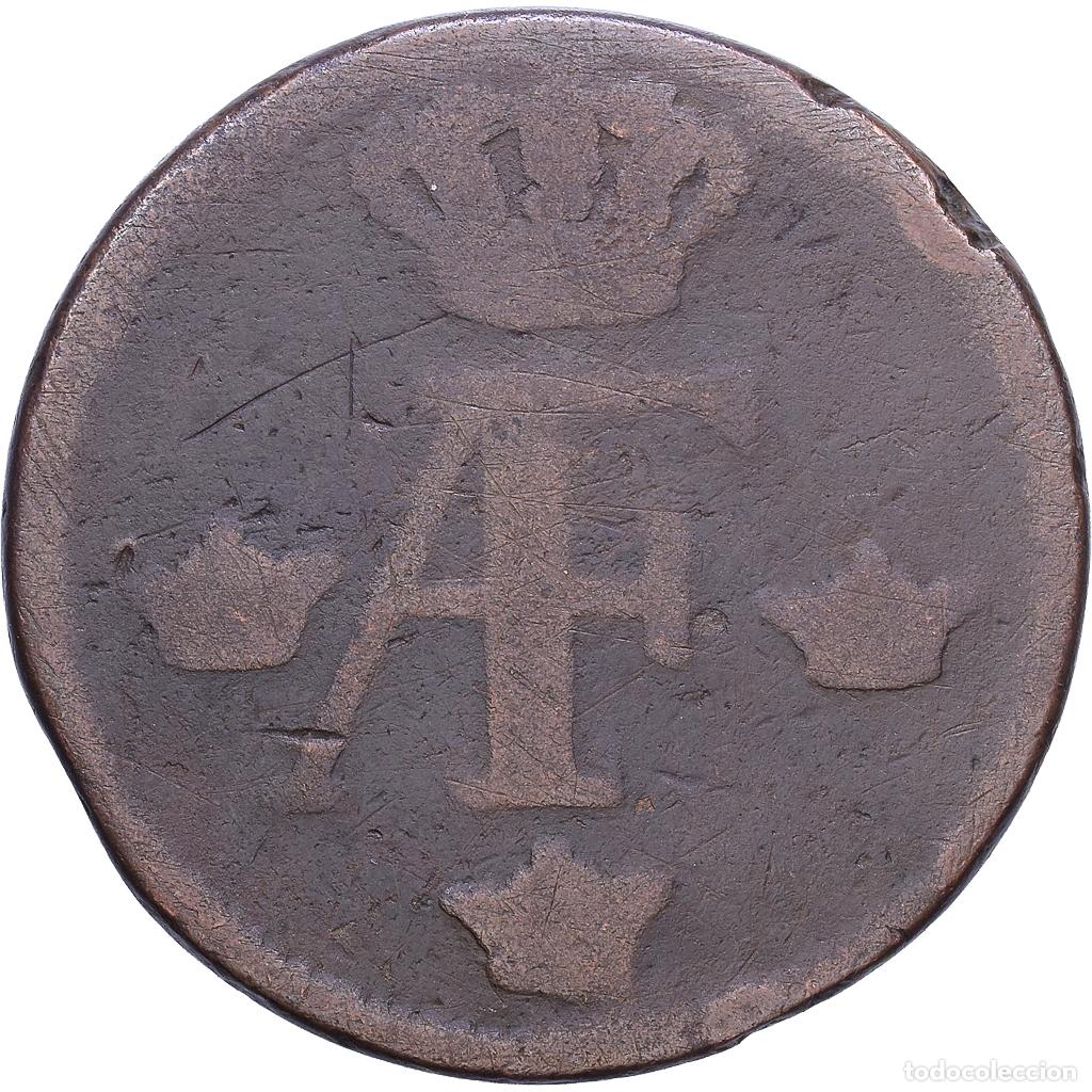 Monedas antiguas de Europa: [#1530589] Suecia, Adolf Frederick, Ore, S.M., 1761, Cobre, BC+, KM:460