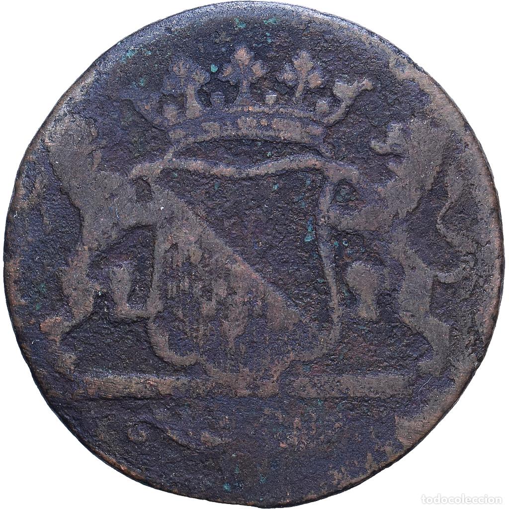 Monedas antiguas de Europa: [#1530722] Pa&iacute;ses Bajos, UTRECHT, Duit, 1765, Utrecht, Cobre, BC+, KM:91