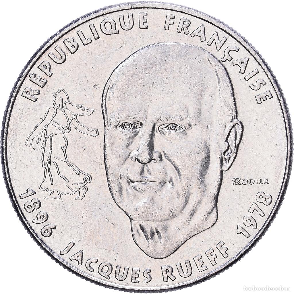 Monedas antiguas de Europa: [#1530600] Francia, Franc, 1996, Monnaie de Paris, Cuproaluminio, EBC+, Gadoury:481