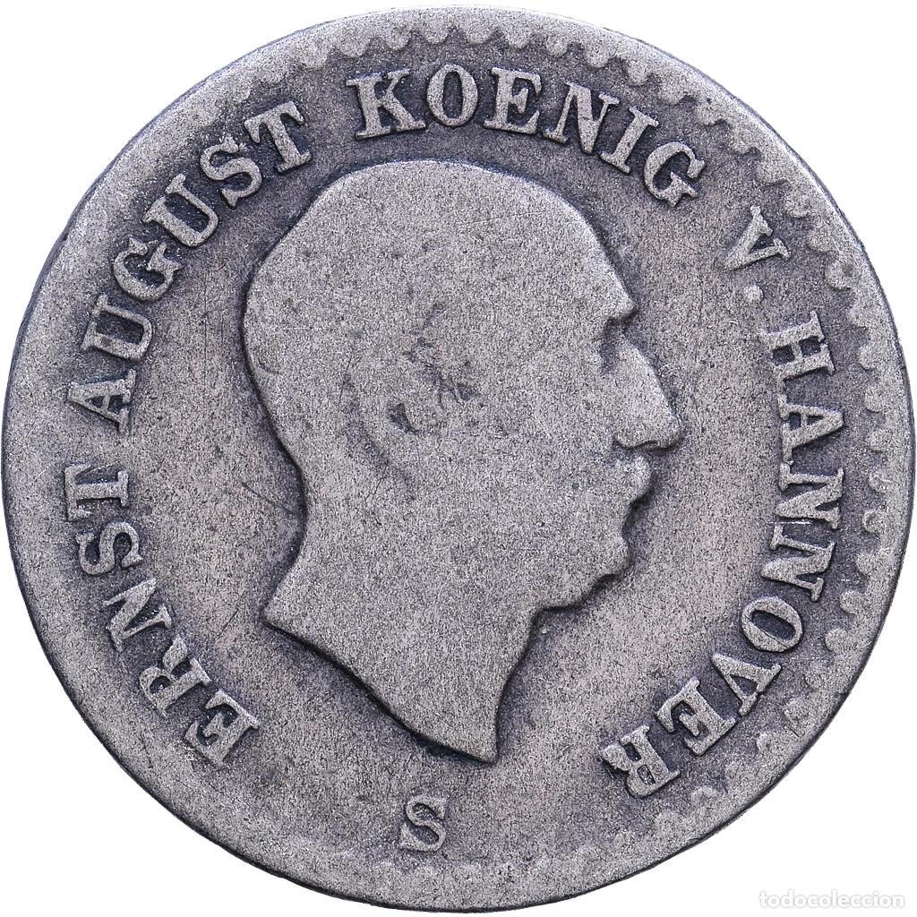 Monedas antiguas de Europa: [#1530751] Estados alemanes, HANNOVER, Ernst August, 1/12 Thaler, 3 Mariengroschen